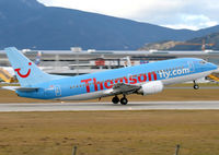 G-THOK @ LOWS - Thomsonfly - by Christian Waser