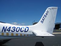 N430CD @ M01 - N430CD CIRRUS SR22 tail study