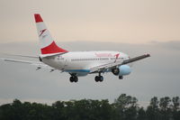 OE-LNM @ LOWW - Boeing 737 landing RWY34