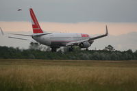OE-LNP @ LOWW - Boeing 737 landing RWY34