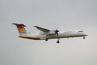 OE-LGF @ LOWW - Dash 8 landing RWY34