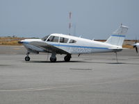 N5020S @ SQL - 1970 Piper PA-28R-200  in smoky conditions @ San Carlos, CA - by Steve Nation