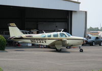 N6232V @ HWD - 1968 Beech 36 in smoky conditions @ Hayward Air Terminal, CA - by Steve Nation