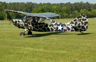 N7513E @ MD18 - Champion after touch down - by J.G. Handelman