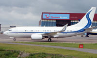 HL7759 @ EGGW - Samsung's B737BBJ at Luton in July 2008 - by Terry Fletcher