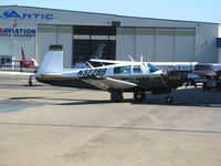 N322BB @ SCK - 1979 Mooney M20K minus cowling panel @ Stockton Muni Airport, CA - by Steve Nation