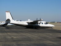 N411WR @ SCK - Aero Commander 680FLP @ Stockton, CA - by Steve Nation