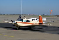 N5764J @ SCK - 1984 Mooney M20J @ Stockton, CA - by Steve Nation