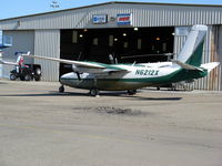 N6212X @ SCK - 1963 Aero Commander 500-B @ Stockton, CA - by Steve Nation