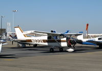 N8313X @ SCK - 1961 Cessna 172C minus cowl panels@ Stockton, CA - by Steve Nation