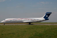 P4-AIR @ VIE - MDD MD87 - by Yakfreak - VAP