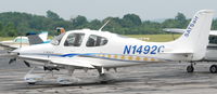 N1492C @ DAN - 2003 Cirrus SR22 in Danville Va. - by Richard T Davis