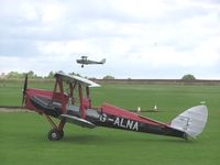 G-ALNA @ EGBK - Tiger Moth at Sywell - by Simon Palmer