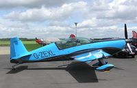 G-ZEXL @ EGBK - Extra 300 getting ready for Farnborough