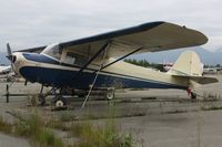 N95744 @ ANC - General Aviation parking area at Anchorage - by Timothy Aanerud