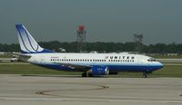 N366UA @ KORD - Boeing 737-300 - by Mark Pasqualino