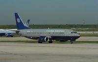 N346UA @ KORD - Boeing 737-300