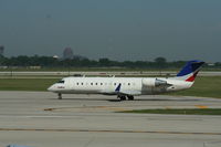 N466SW @ KORD - CL-600-2B19 - by Mark Pasqualino