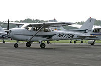 N677DM @ KCDW - A sharp-looking Skyhawk SP joins the crowd at Caldwell. - by Daniel L. Berek