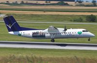 OE-LIA @ LOWW - InterSky DHC-8-314 - by Delta Kilo