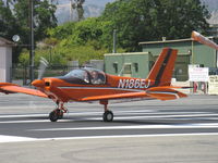 N186EJ @ SZP - 1979 Jansen PAZMANY PL-2, Lycoming O-290-D2B 135 Hp, all metal construction, fixed gear, takeoff roll Rwy 22 - by Doug Robertson