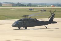 84-24022 @ CID - EH-60A on the Landmark ramp, seen from my office window