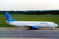 SX-BFA @ LOWG - Taxiing to runway 35 - by Robert Schöberl