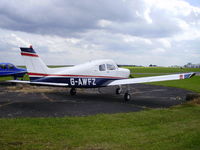 G-AWFZ @ EGTC - tied down next to G-ERIC - by Chris Hall