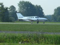 N246MP @ DLZ - Departing Delaware, OH - by Bob Simmermon