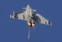 ZJ911 @ EGXW - Stunning display of this Typhoon during the Waddington Air Day.