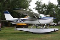 N489EC @ 8Y4 - Tied down at Surfside Seaplane Base. - by Timothy Aanerud