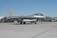 E-596 @ LSV - Danish F-16A at Nellis AFB NV - by J.G. Handelman