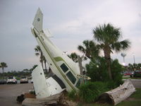N574TM - Now located in front of Floyd's in Ft Walton Beach Florida - by R. A. White