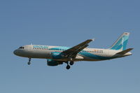 EC-KHN @ EBBR - flight XG1241 is descending to rwy 25L - by Daniel Vanderauwera