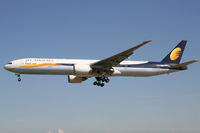 VT-JEG @ EBBR - arrival of flight 9W227 to rwy 25L