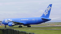 C-GZUM @ EGCC - Zoom Airlines - by Chris Hall