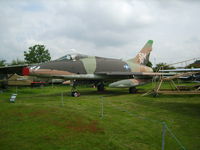 54-2174 @ EGBE - North American F-100D Super Sabre (cn 223-54) - by chrishall
