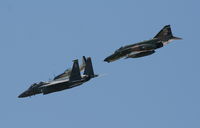 72-1494 @ MCF - Heritage flight with P-51 and F-15 - by Florida Metal