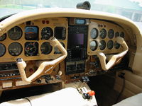 N612HM @ KDBN - Cockpit of N612HM-Aerostar 600 at Dublin Airport. - by J. Michael Travis
