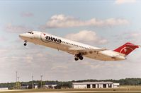 N8960E @ GRR - NWA653 - GRR-DTW - Departing RWY 26L - by Mel II