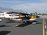 N735EJ @ SZP - 1977 Cessna 182Q SKYLANE, Continental O-470-U 230 Hp - by Doug Robertson