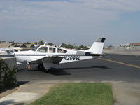 N2086L @ SZP - 1976 Beech F33A BONANZA, Continental IO-520-B 285 Hp, long cabin model with 19 inch extension, refueling - by Doug Robertson