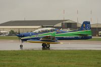 1360 @ EGVA - Taken at the Royal International Air Tattoo 2008 during arrivals and departures (show days cancelled due to bad weather) - by Steve Staunton
