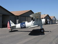 N56245 @ SZP - 1942 Boeing Stearman A75N1 (PT17), Jacobs R755-B2M 275 Hp upgrade - by Doug Robertson