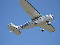 N5266R @ SZP - 1974 Cessna 172M, Lycoming O-320-E2D 150 Hp, takeoff climb Rwy 22 - by Doug Robertson