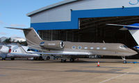 N510MG @ EGGW - Gulfstream G1159C at Luton - by Terry Fletcher