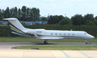 N451NS @ EGGW - Gulfstream G450 at Luton - by Terry Fletcher