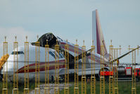 N704CK @ BRU - Kalitta Boeing 747-200
