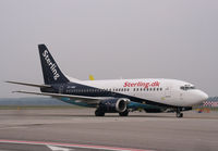 OY-MAE @ LIMC - At Milan Malpensa - by Steve Hambleton