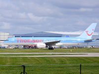 G-BYAD @ EGCC - Thomson - by chrishall